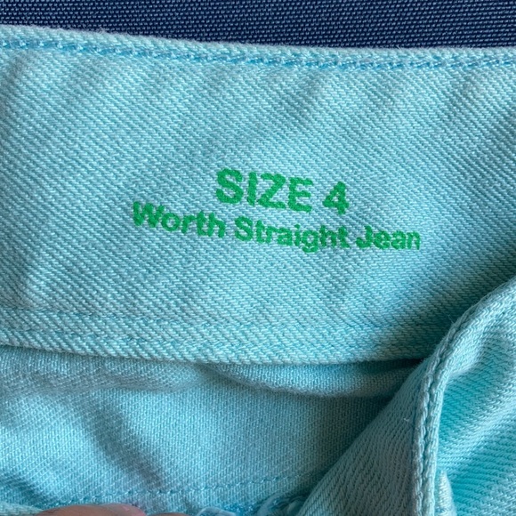 Lilly Pulitzer Light Teal Jeans - Picture 7 of 10